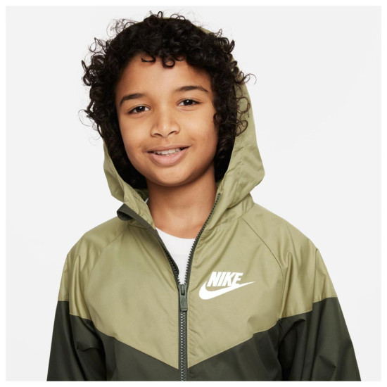 Nike Παιδικό αντιανεμικό μπουφάν Sportswear Windrunner